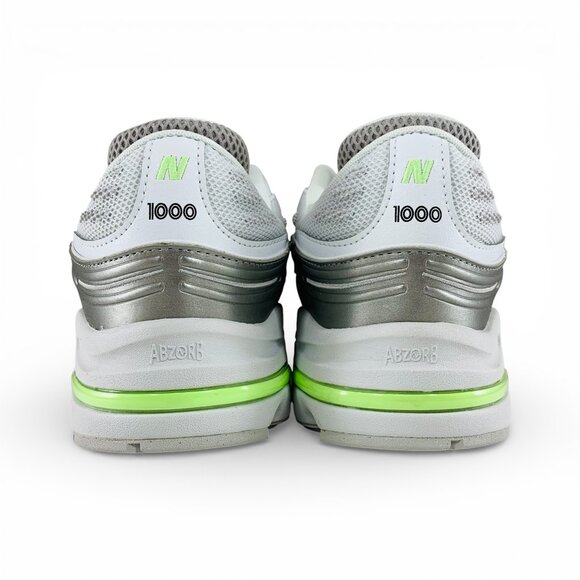 New Balance 1000D White Silver Metallic Mint Flash Men\'s Shoes Sneakers M1000DI main image 6